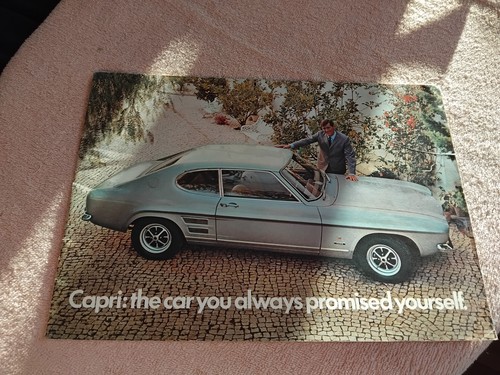Ford capri mk1 launch brochure - mk1,
