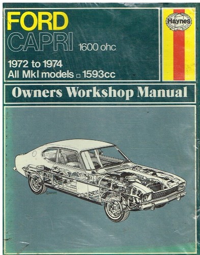 Ford capri mk1 1600 ohc - 1600, (