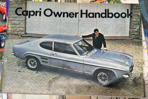 Ford capri mk1 owners handbook - ford,
