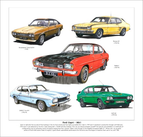 Ford capri mk1 - mk1, art