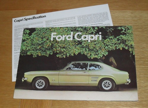 Ford capri mk1 brochure - mk1,